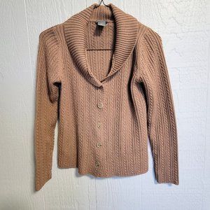 Ann Taylor Cropped Cardigan, Petite size small